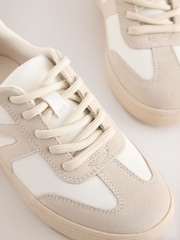 Neutral Suede Mix - Retro Trainers - Εικόνα 4 από 5
