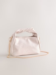 Bone Twisted Top Handle Bag - Image 1 of 5