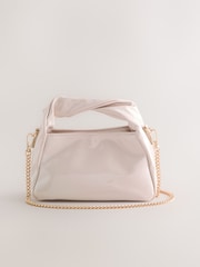 Bone Twisted Top Handle Bag - Image 2 of 5