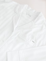 White Cotton/Tencel Blend Night Shirt - Image 8 of 9
