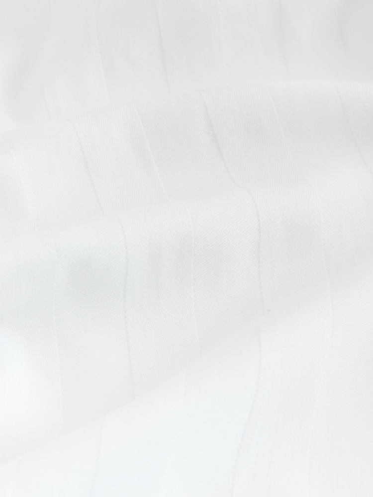 White Cotton/Tencel Blend Night Shirt - Image 9 of 9