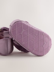 Baker by Ted Baker Blush Pink Padders Shoes With Bow - Image 3 of 5