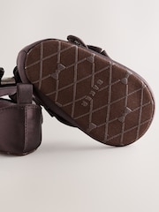 Baker by Ted Baker Brown Padders Shoes With Bow - Image 3 of 5