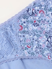 FatFace Paisley Print Classic Knickers - תמונה 2 מתוך 2