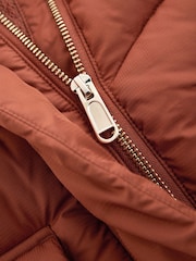 Citrouille - Manteau rembourré doublé de fausse fourrure Résistant à la douche (3-16ans) - Image 10 de 10