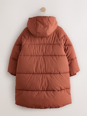 Citrouille - Manteau rembourré doublé de fausse fourrure Résistant à la douche (3-16ans) - Image 8 de 10