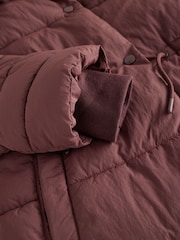 Burgundy Shower Resistant Padded Coat (3-16yrs) - Image 11 of 11