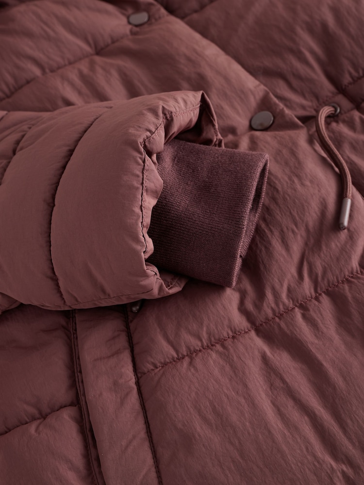 Burgundy Shower Resistant Padded Coat (3-16yrs) - Image 11 of 11 Burgundy Shower Resistant Padded Coat (3-16yrs) - Image 11 of 11