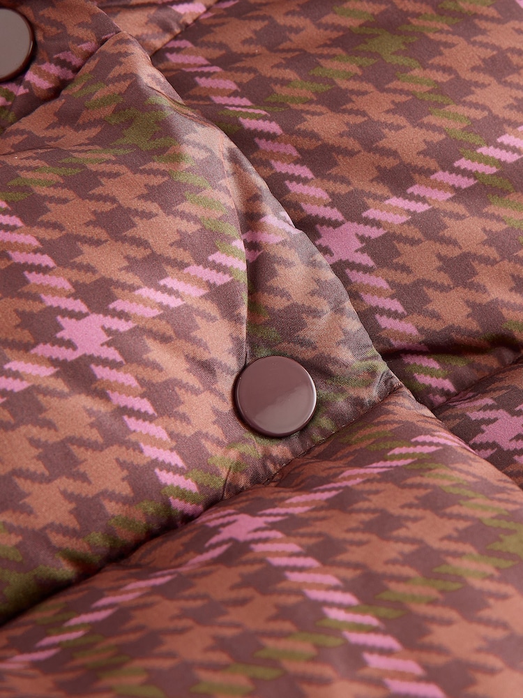Pink Check Shower Resistant Padded Coat (3-16yrs) - Image 12 of 12 Pink Check Shower Resistant Padded Coat (3-16yrs) - Image 12 of 12