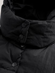 Black Shower Resistant Padded Coat (3-16yrs) - Image 9 of 12