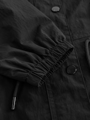 Black Waterproof Skirted Rain Jacket (3-16yrs) - Image 8 of 10