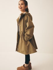 Khaki Green Waterproof Skirted Rain Jacket (3-16yrs) - Image 2 of 4