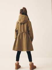 Khaki Green Waterproof Skirted Rain Jacket (3-16yrs) - Image 3 of 4