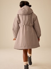 Neutral Check Waterproof Coat (3-16yrs) - Image 3 of 11