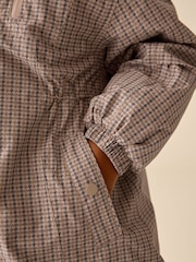 Neutral Check Waterproof Coat (3-16yrs) - Image 5 of 11