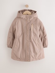 Neutral Check Waterproof Coat (3-16yrs) - Image 6 of 11
