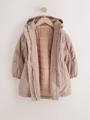 Neutral Check Waterproof Coat (3-16yrs) - Image 8 of 11