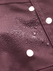 Brown Polka Dot Waterproof Skirted Rain Jacket (3-16yrs) - Image 10 of 10