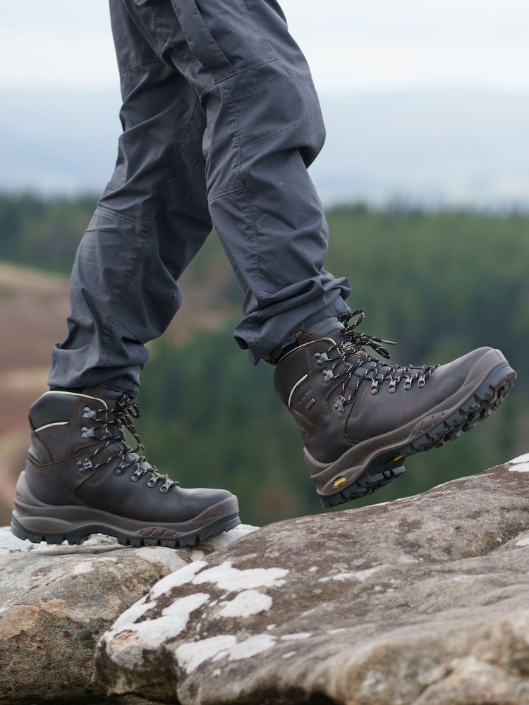 Grisport Crusader Wide Fit Walking Brown Boots - Image 1 of 12 Grisport Crusader Wide Fit Walking Brown Boots - Image 1 of 12