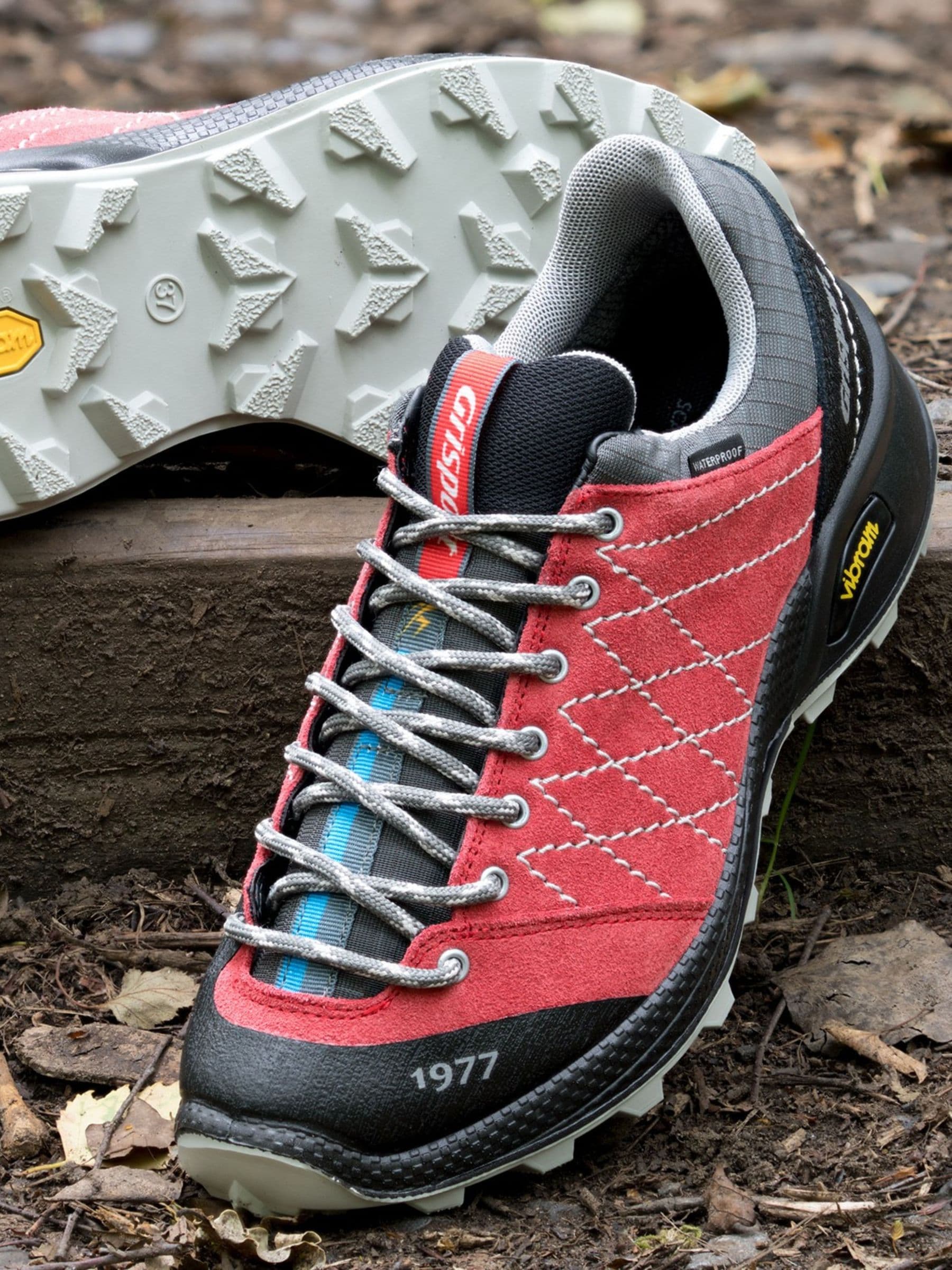 Buy Grisport Red Treviso All Grip Waterproof Lowland Walking Shoes