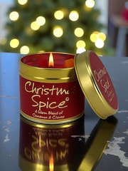 Lily-Flame Christmas Spice Scented Tin Candle - Image 1 of 3