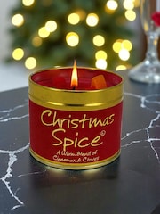 Lily-Flame Christmas Spice Scented Tin Candle - Image 2 of 3