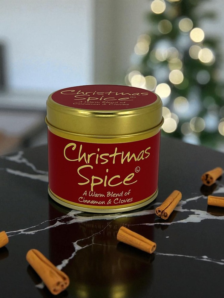 Lily-Flame Red Christmas Spice Scented Candle Tin - Image 3 of 3 Lily-Flame Red Christmas Spice Scented Candle Tin - Image 3 of 3
