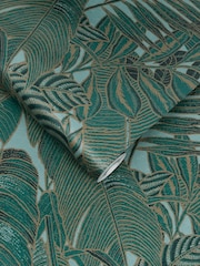 Graham & Brown Green Paradys A4 Wallpaper Sample - Image 3 of 3