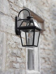 Garden Trading Black Harrow Outdoor Wall Light - Image 1 of 4