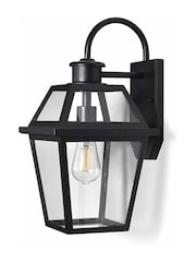 Garden Trading Black Harrow Outdoor Wall Light - Image 3 of 4