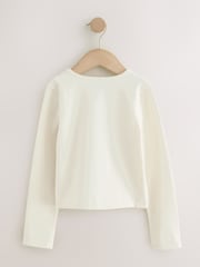 Кремово-бежевий - Лонгслів Seam Detail Top (3–16років) - Image 6 of 8