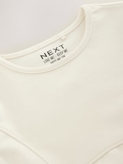 Кремово-бежевий - Лонгслів Seam Detail Top (3–16років) - Image 8 of 8
