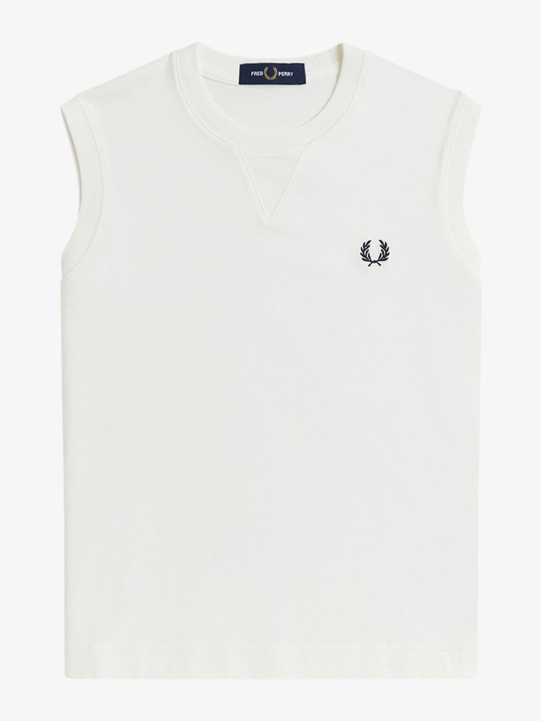 Buy Fred Perry White Peached Jerey Tank Top from Next USA