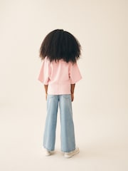 Pink Supersoft Fitted Waist T-Shirt (3-16yrs) - Image 3 of 8