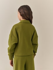 Olive Green Rugby Wide Leg Set (3-16yrs) - Image 5 of 11