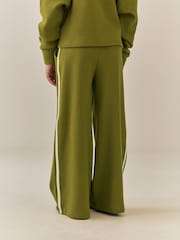 Olive Green Rugby Wide Leg Set (3-16yrs) - Image 6 of 11