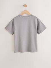 Gris Dalmation - T-shirt graphique oversize Kendra Dandy (3-16ans) - Image 7 de 9