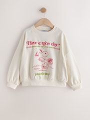 Crema - Suéter de manga larga de Snoopy (3-16años) - Imagen 7 de 10