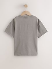 Charcoal Grey Rolling Stones Oversized T-Shirt (3-16yrs) - Image 5 of 7