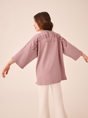 Rosa - Oversize-T-Shirt mit Grafik (3–16 J.) - Bild 3 von 9