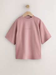 Rosa - Oversize-T-Shirt mit Grafik (3–16 J.) - Bild 6 von 9