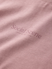 Rosa - Oversize-T-Shirt mit Grafik (3–16 J.) - Bild 8 von 9