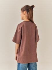 Brown Horse Oversized Graphic T-Shirt (3-16yrs) - Image 3 of 5
