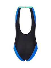 Long Tall Sally Black Sporty Colourblock Swimsuit - Image 5 of 6