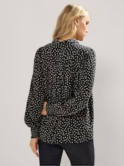 Long Tall Sally Black Spot Balloon Sleeve Shirt - Image 2 of 5