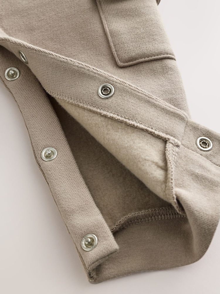 Baker by Ted Baker Letter Print Mockable Rompersuit - Image 7 of 7