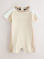 Baker by Ted Baker 2 Pack Colourblock Rompers - 圖片 2/9