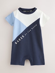 Baker by Ted Baker 2 Pack Colourblock Rompers - 圖片 3/9