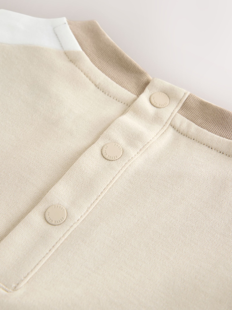 Baker by Ted Baker 2 Pack Colourblock Rompers - 圖片 9/9