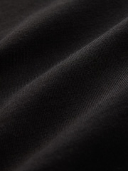 Black Japan Tennis Relaxed Fit Graphic Print Heavy Weight T-Shirt - Image 10 of 10